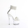 Pleaser PASSION-727RS Transparent Silver Sale Women