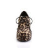 Funtasma PIMP-02 Cheetah Fur 70s Disco Shoes Men