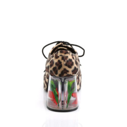 Funtasma PIMP-02 Cheetah Fur 70s Disco Shoes Men