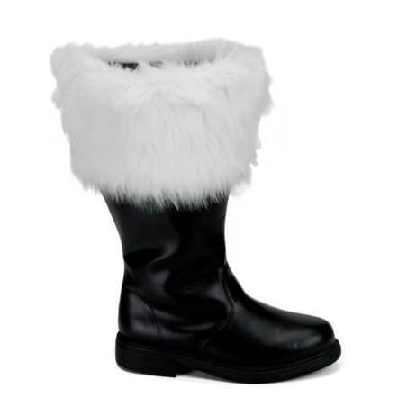 Funtasma SANTA-106WC Black Vegan Santa Claus Boots Men