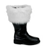 Funtasma SANTA-106WC Black Vegan Santa Claus Boots Men
