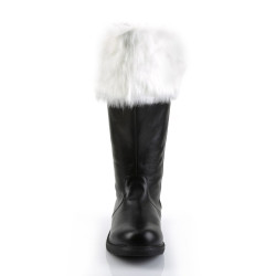 Funtasma SANTA-106WC Black Vegan Santa Claus Boots Men