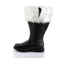 Funtasma SANTA-106WC Black Vegan Santa Claus Boots Men