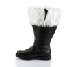 Funtasma SANTA-106WC Black Vegan Santa Claus Boots Men