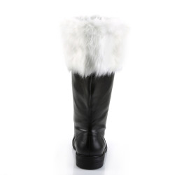 Funtasma SANTA-106WC Black Vegan Santa Claus Boots Men