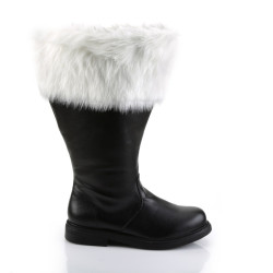 Funtasma SANTA-106WC Black Vegan Santa Claus Boots Men