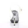 Fabulicious POISE-508 Clear High Heeled Sandals Women