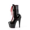 Pleaser ADORE-1040TT Red Black Patent Sale Women