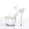 Pleaser RADIANT-708 White Insole Platform High Heels