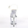 Demonia SHAKER-65 White Hologram Platform Wedge Boots