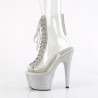 Pleaser BEJEWELED-1016C-2-7 Transparent Strass Silver