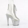 Pleaser BEJEWELED-1016C-2-7 Transparent Strass Silver