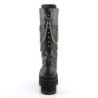 Demonia RANGER-303 Black Vegan Platform Men Boots