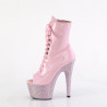 Pleaser BEJEWELED-1021-7 Rose Hologram Patent Strass