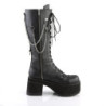Demonia RANGER-303 Black Vegan Platform Men Boots