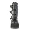 Demonia RANGER-308 Black Vegan Leather Sale Women