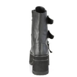 Demonia RANGER-308 Black Vegan Leather Sale Women