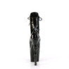 Demonia ASHES-57 Black Vegan Platform Women Boots