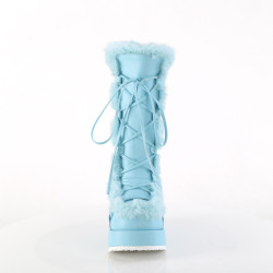 Demonia CUBBY-311 Baby Blue Vegan Women Platform Boots