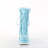 Demonia CUBBY-311 Baby Blue Vegan Women Platform Boots