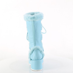 Demonia CUBBY-311 Baby Blue Vegan Women Platform Boots