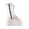 Demonia DAMNED-225 Pearl Vegan Platform Women Boots