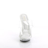 Fabulicious LIP-102 Transparent High Heeled Mules