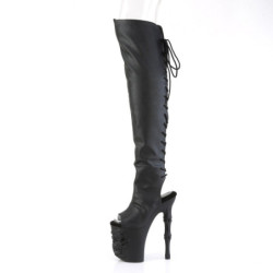 Pleaser RAPTURE-3019 Black Vegan Leather Sale Women