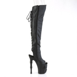 Pleaser RAPTURE-3019 Black Vegan Leather Sale Women