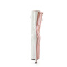 Pleaser FLAMINGO-1040TT Blush White Patent Ankle Boots