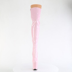 Pleaser FLAMINGO-3000 Rose Extreme Heeled Thigh Boots