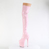 Pleaser FLAMINGO-3000 Rose Extreme Heeled Thigh Boots