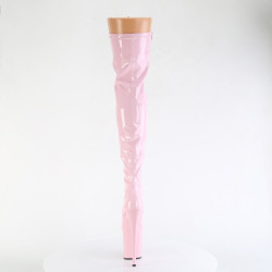 Pleaser FLAMINGO-3000 Rose Extreme Heeled Thigh Boots