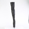 Pleaser FLAMINGO-3000 Vegan Extreme Heeled Thigh Boots