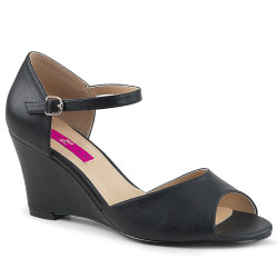 Pleaser Pink Label KIMBERLY-05 Black Vegan Sale Men