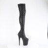 Pleaser FLAMINGO-3000 Vegan Extreme Heeled Thigh Boots