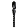 Pleaser FLAMINGO-3000 Patent Extreme Heeled Thigh Boots
