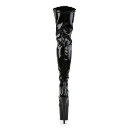 Pleaser FLAMINGO-3000 Patent Extreme Heeled Thigh Boots