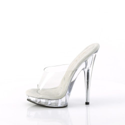 Fabulicious SULTRY-601 High Heeled Platform Mules Women