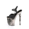 Pleaser RAPTURE-809-LT Pewter Exotic Pole Dance High Heels