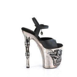 Pleaser RAPTURE-809-LT Pewter Exotic Pole Dance High Heels