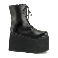 Funtasma MONSTER-10 Black Halloween Platform Men Boots