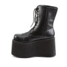 Funtasma MONSTER-10 Black Halloween Platform Men Boots