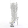 Pleaser SPECTATOR-2017RSF Transparent Silver Chrome