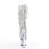 Pleaser SPECTATOR-2017RSF Transparent Silver Chrome