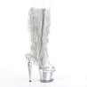 Pleaser SPECTATOR-2017RSF Transparent Silver Chrome