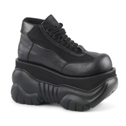 Demonia BOXER-01 Black Vegan Leather Men Boots