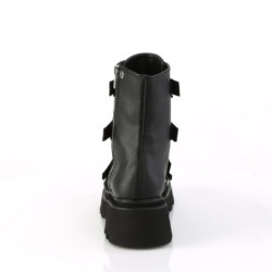 Demonia RENEGADE-50 Black Vegan Leather Sale Women