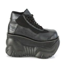 Demonia BOXER-01 Black Vegan Leather Men Boots