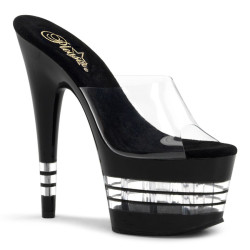 Pleaser ADORE-701LN Transparent Black Sale Women
